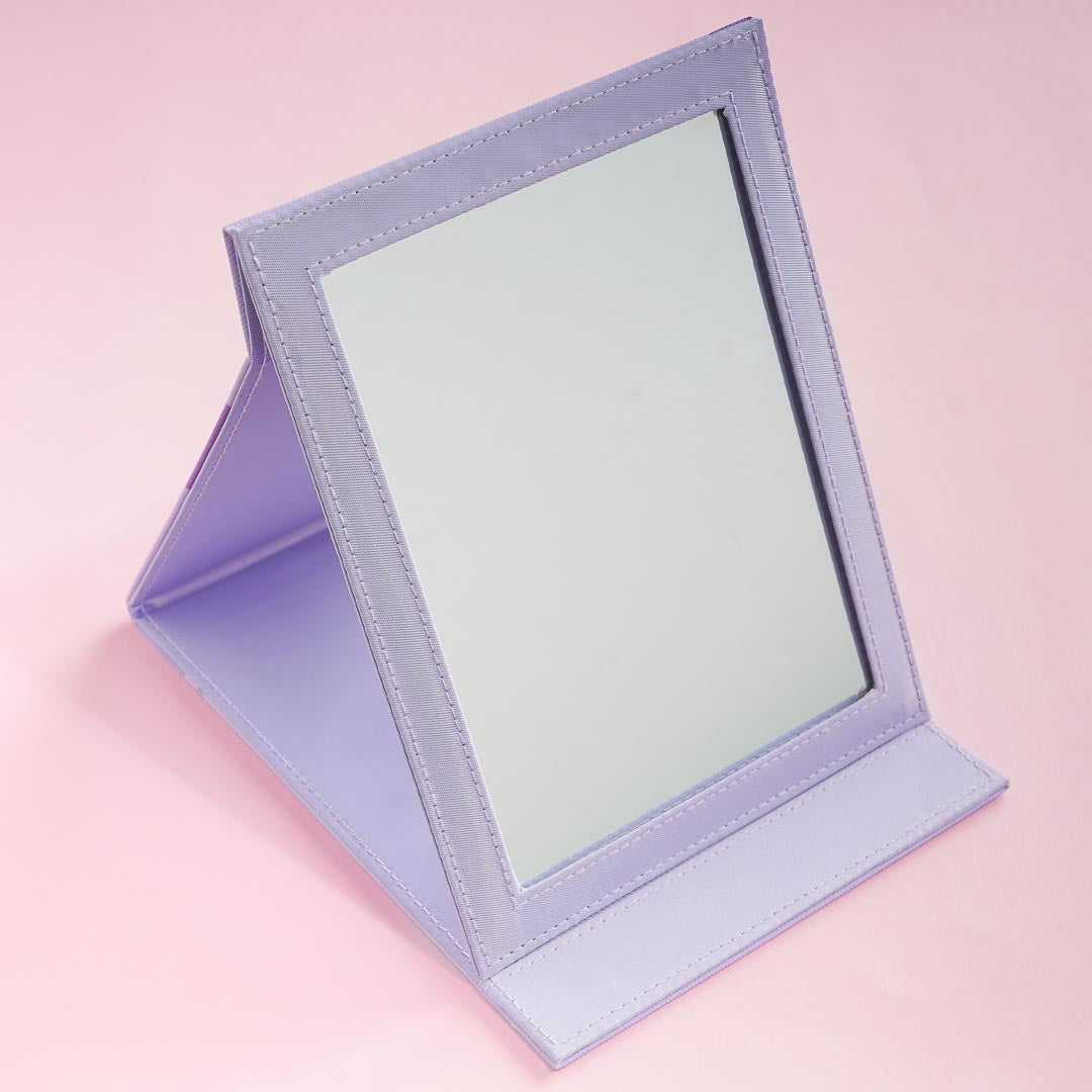 Kuromi Faux Leather Folding Mirror