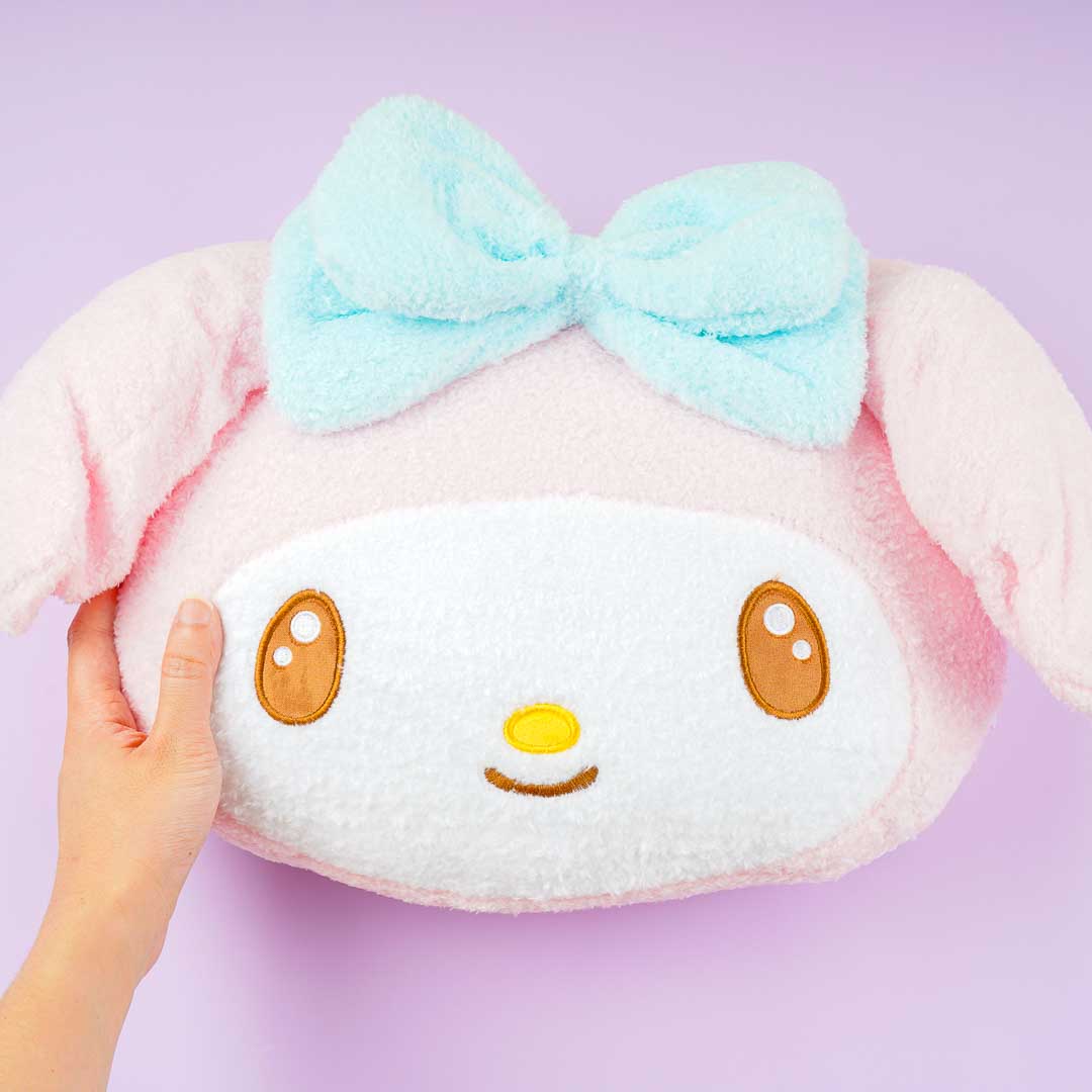 My Melody Glow-In-The-Dark Face Cushion