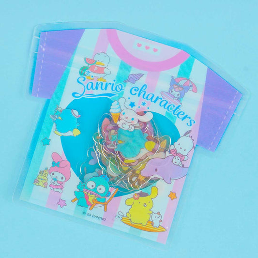 Sanrio Characters Summer T-Shirt Case Sticker Set