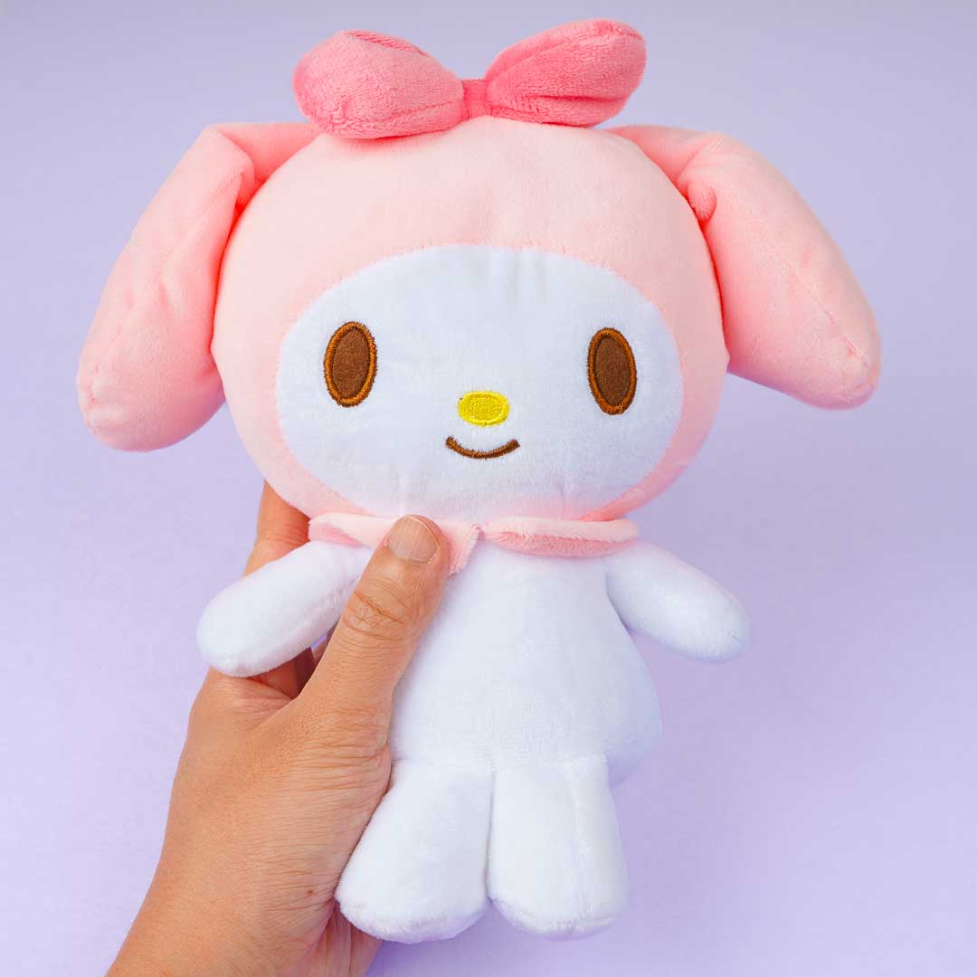My Melody Embroidered Plushie Pouch - Medium