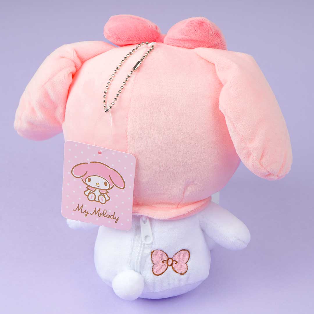 My Melody Embroidered Plushie Pouch - Medium