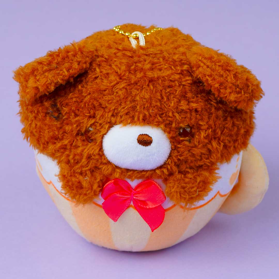Tea Time Bear Round Tea Cup Plushie Charm - Mini
