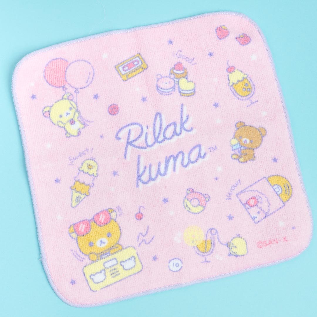 Rilakkuma Retro Party Hand Towel