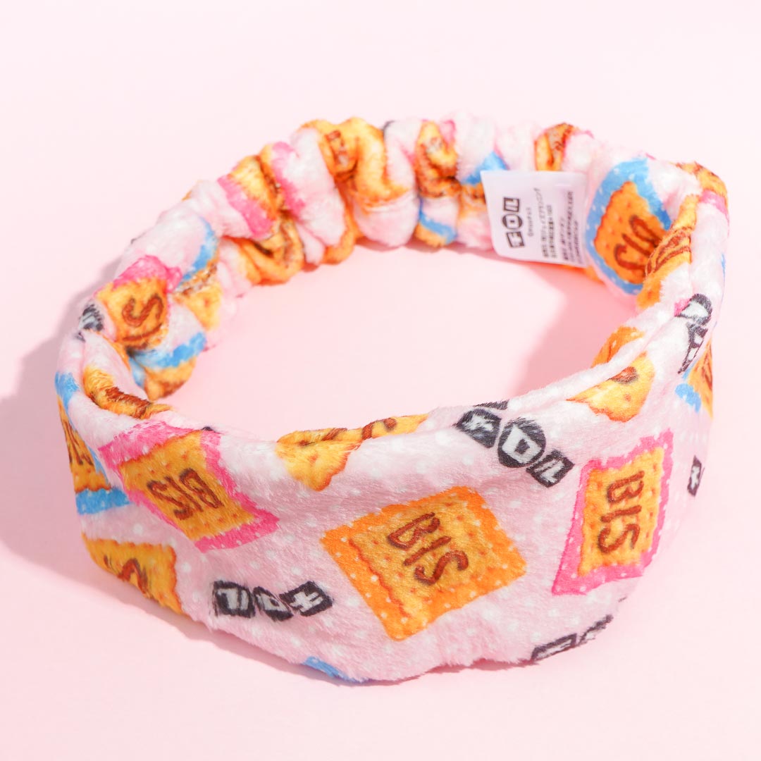Tirol Bis Milk Choco Multi-Pouch & Hair Turban Set