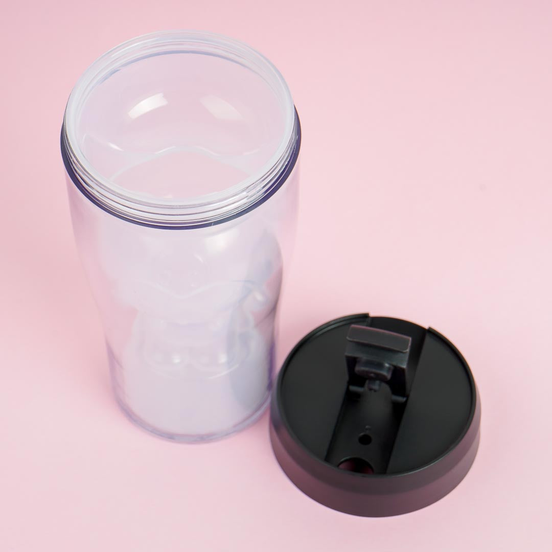 Kuromi Shaped Two-Layer Tumbler
