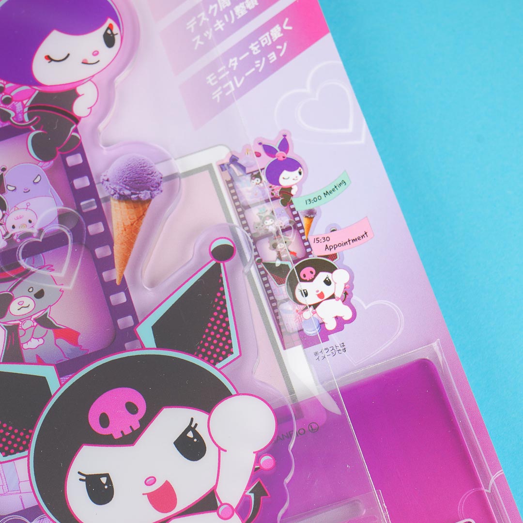 Kuromi's Pretty Journey Acrylic Memo Stand - Film Roll