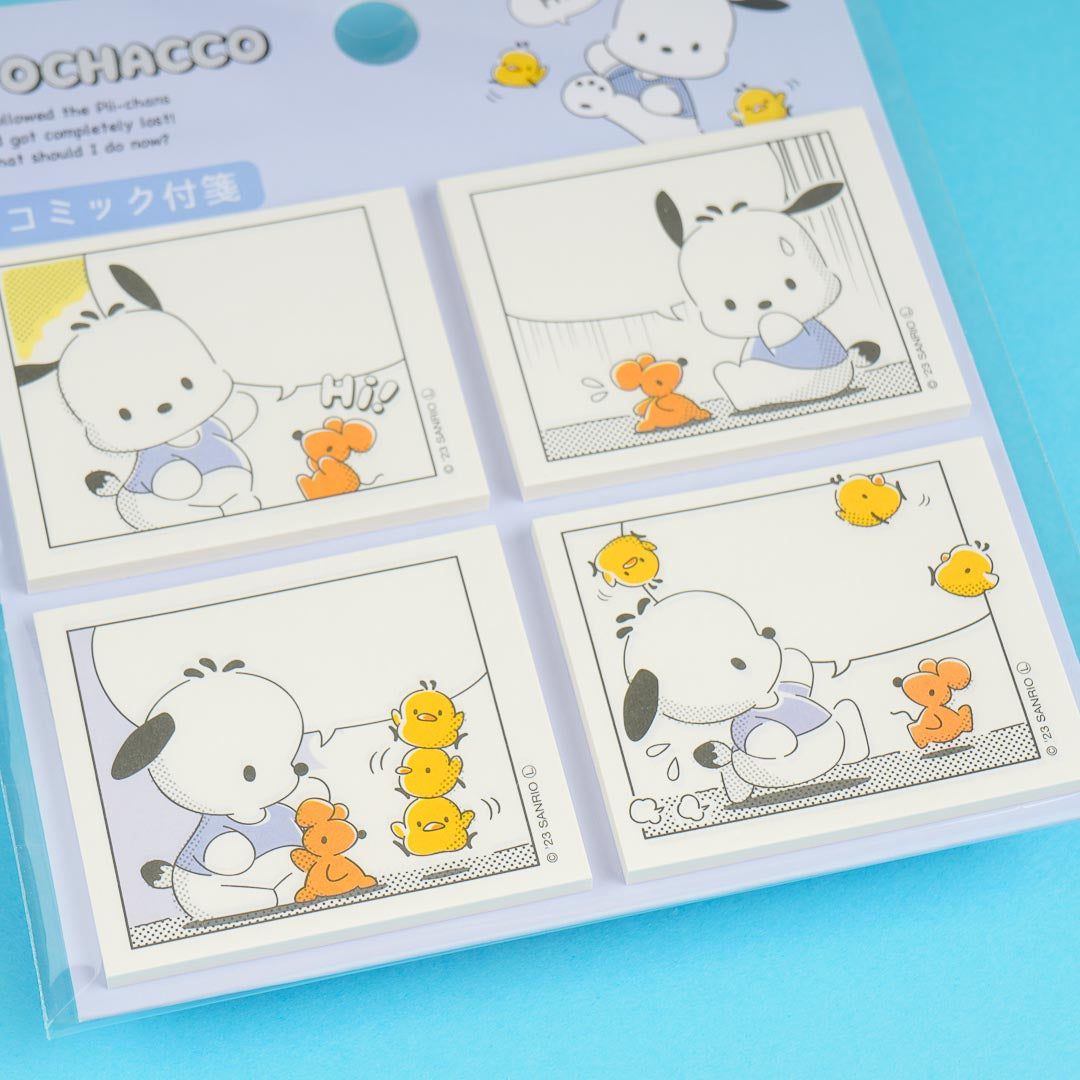 Pochacco Cute Comic Sticky Note Set