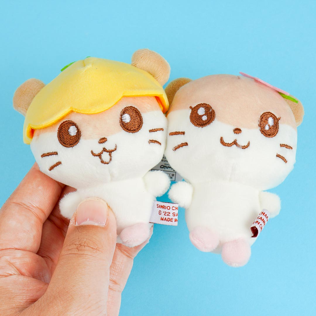 Corocorokuririn & Sakura Magnetic Plushie Charm Set - Medium