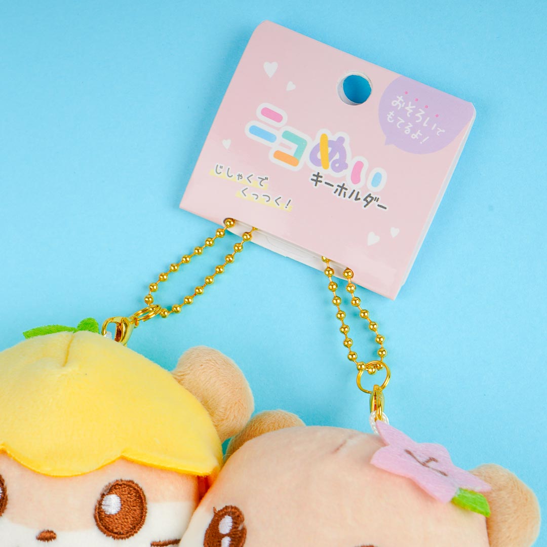 Corocorokuririn & Sakura Magnetic Plushie Charm Set - Medium