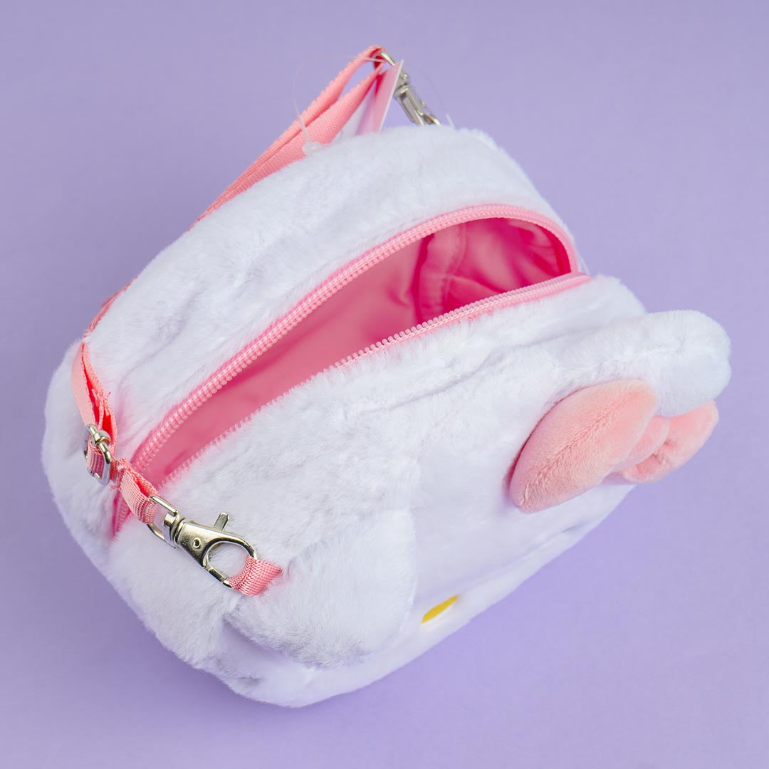 Hello Kitty Fluffy Face Sling Bag