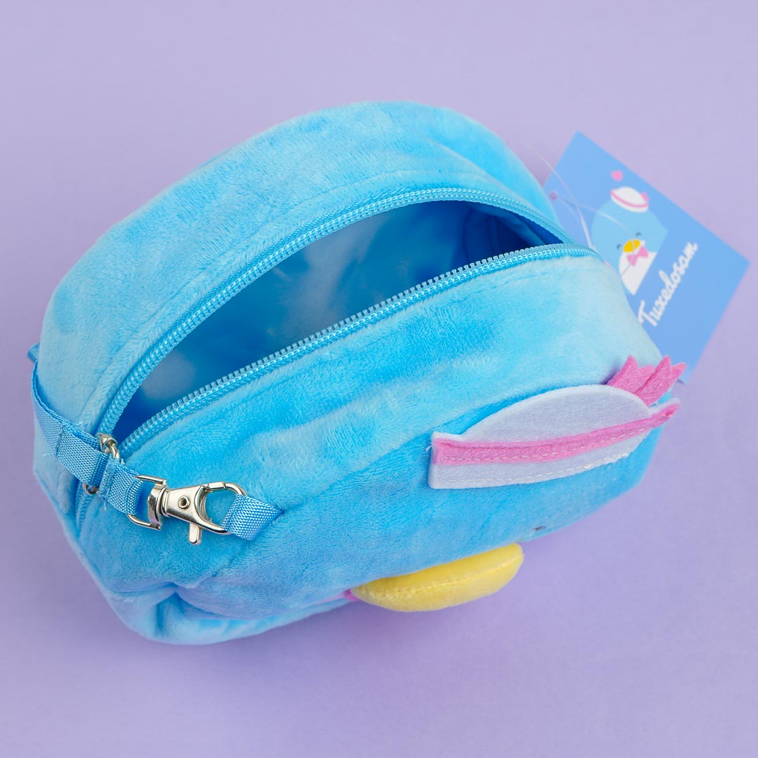 Tuxedosam Fluffy Face Sling Bag