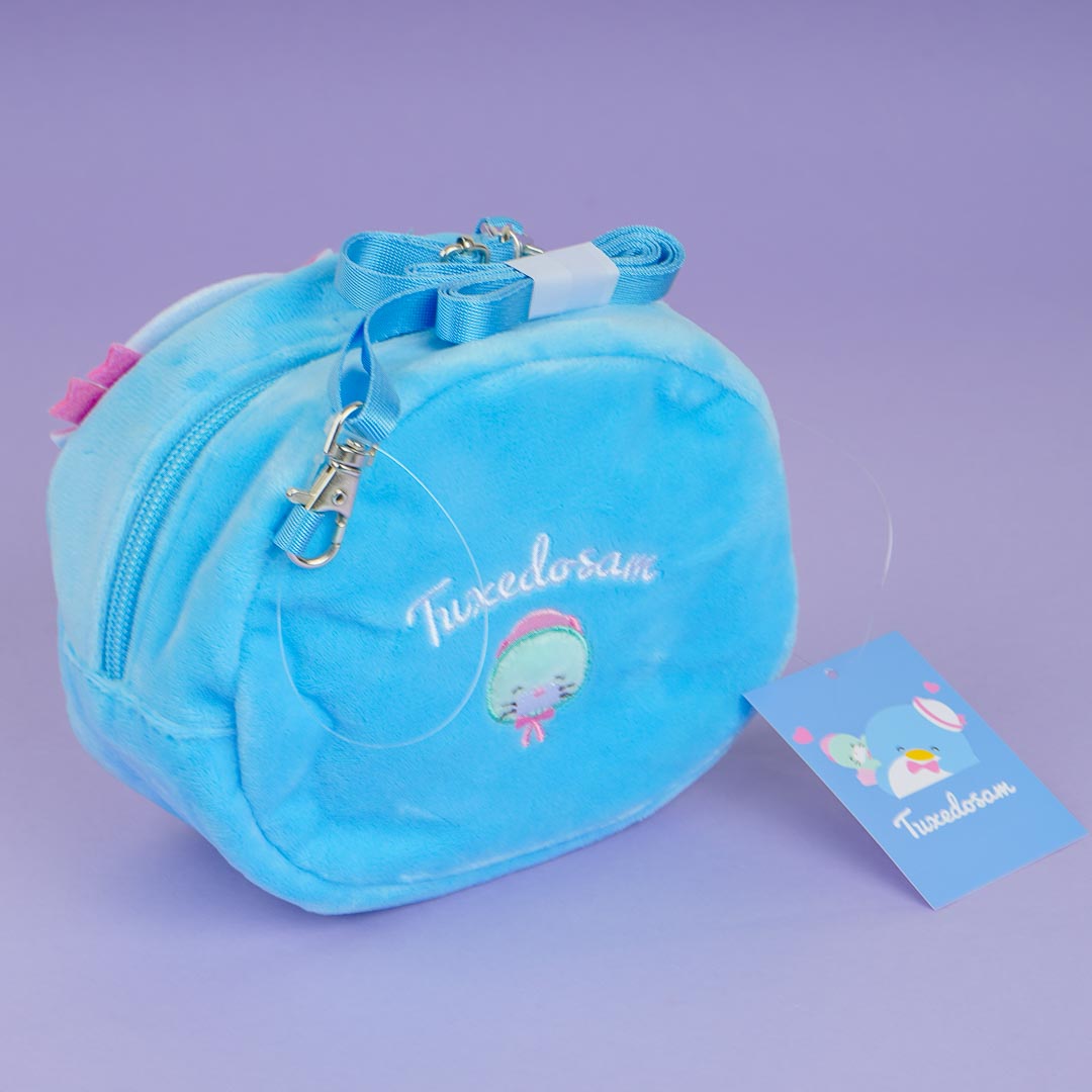 Tuxedosam Fluffy Face Sling Bag