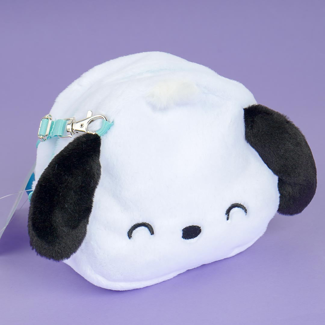 Pochacco Fluffy Face Sling Bag
