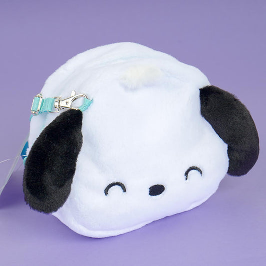 Pochacco Fluffy Face Sling Bag