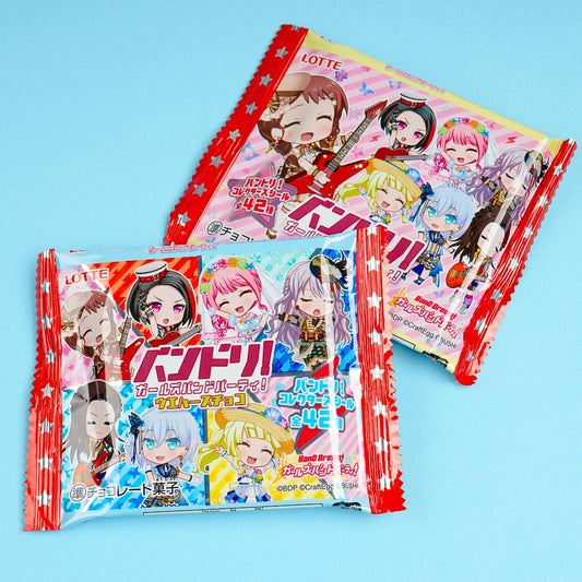 Lotte BanG Dream! Girls Band Party! Wafer With Sticker
