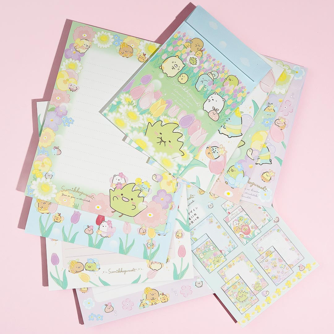 Sumikko Gurashi Fairy Flower Garden Letter Set