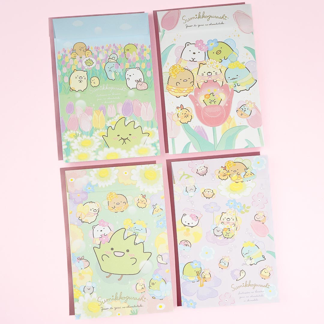 Sumikko Gurashi Fairy Flower Garden Letter Set