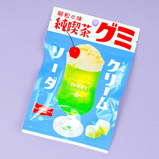 Showa No Aji Jun Cafe Gummy - Cream Soda