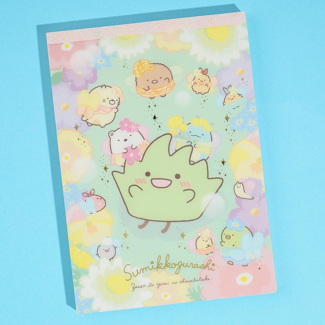 Sumikko Gurashi Zassou & The Garden Fairies Memo Pad