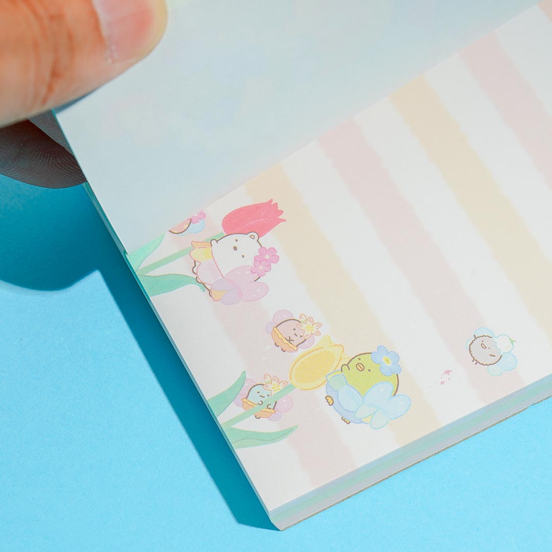 Sumikko Gurashi Zassou & The Garden Fairies Memo Pad