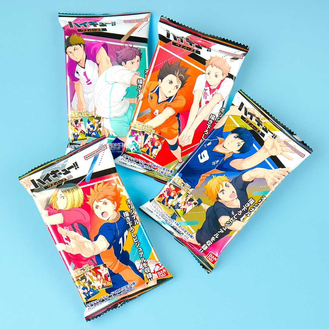 Haikyu!! Vol. 3 Wafer & Card