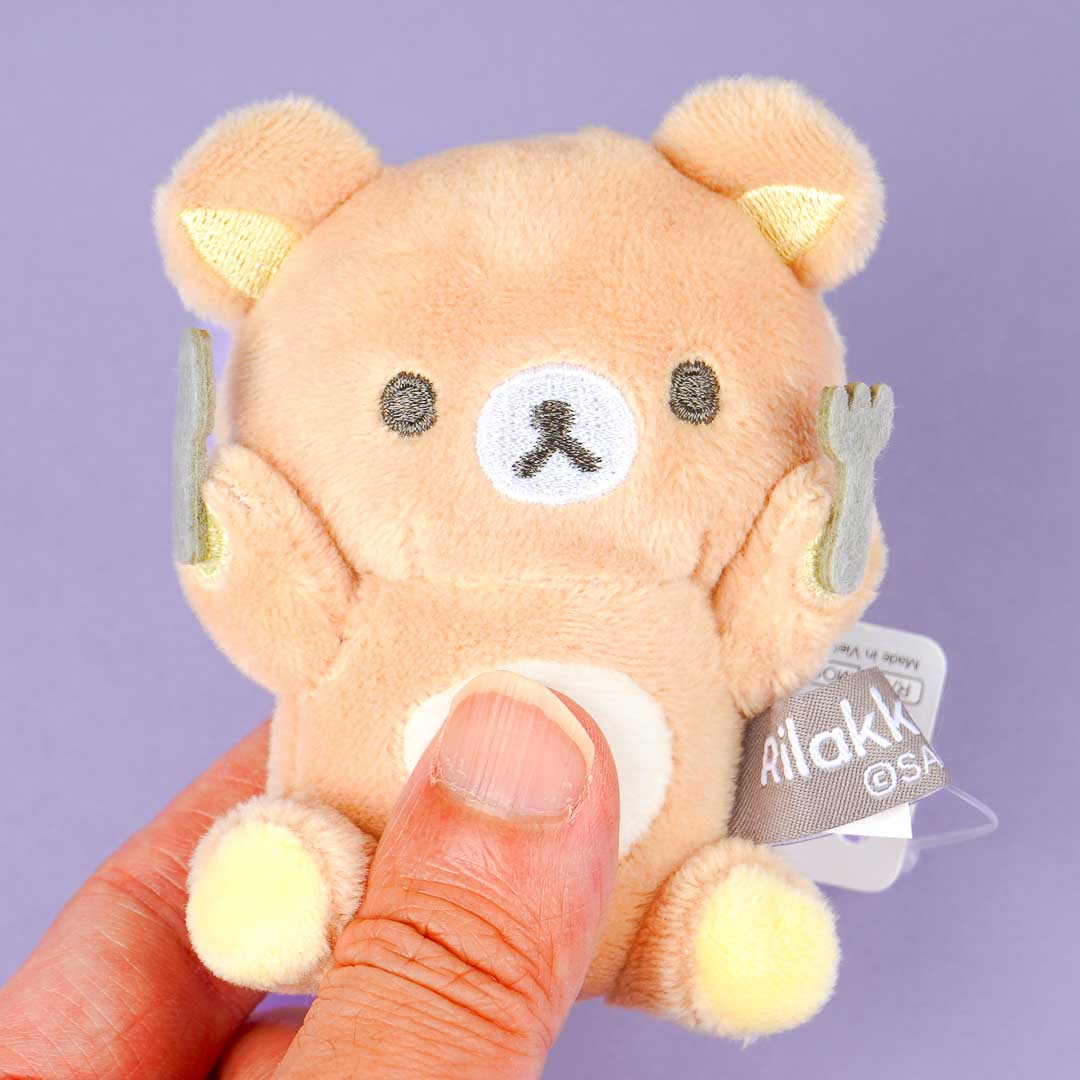 Rilakkuma Hungry Sitting Plushie - Mini