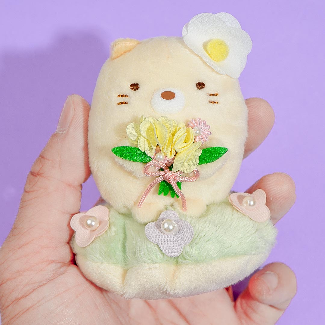 Sumikko Gurashi Fairy Flower Garden Plushie - Neko / Mini