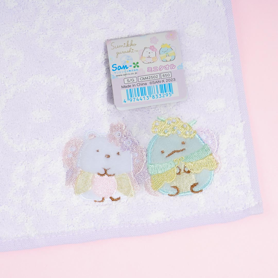 Sumikko Gurashi Flower Field Hand Towel
