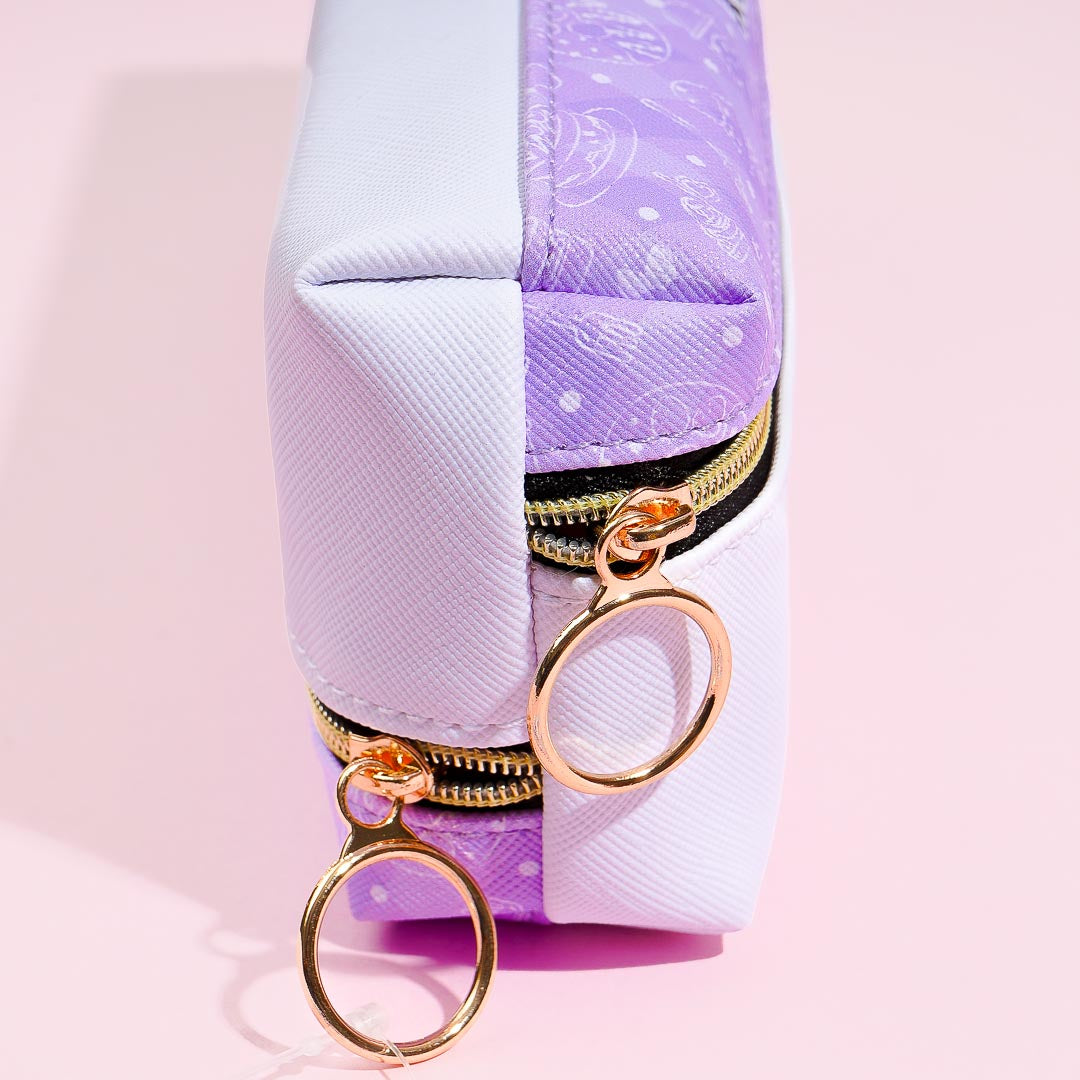 Kuromi Lolita Cafe Double Pocket Pen Case