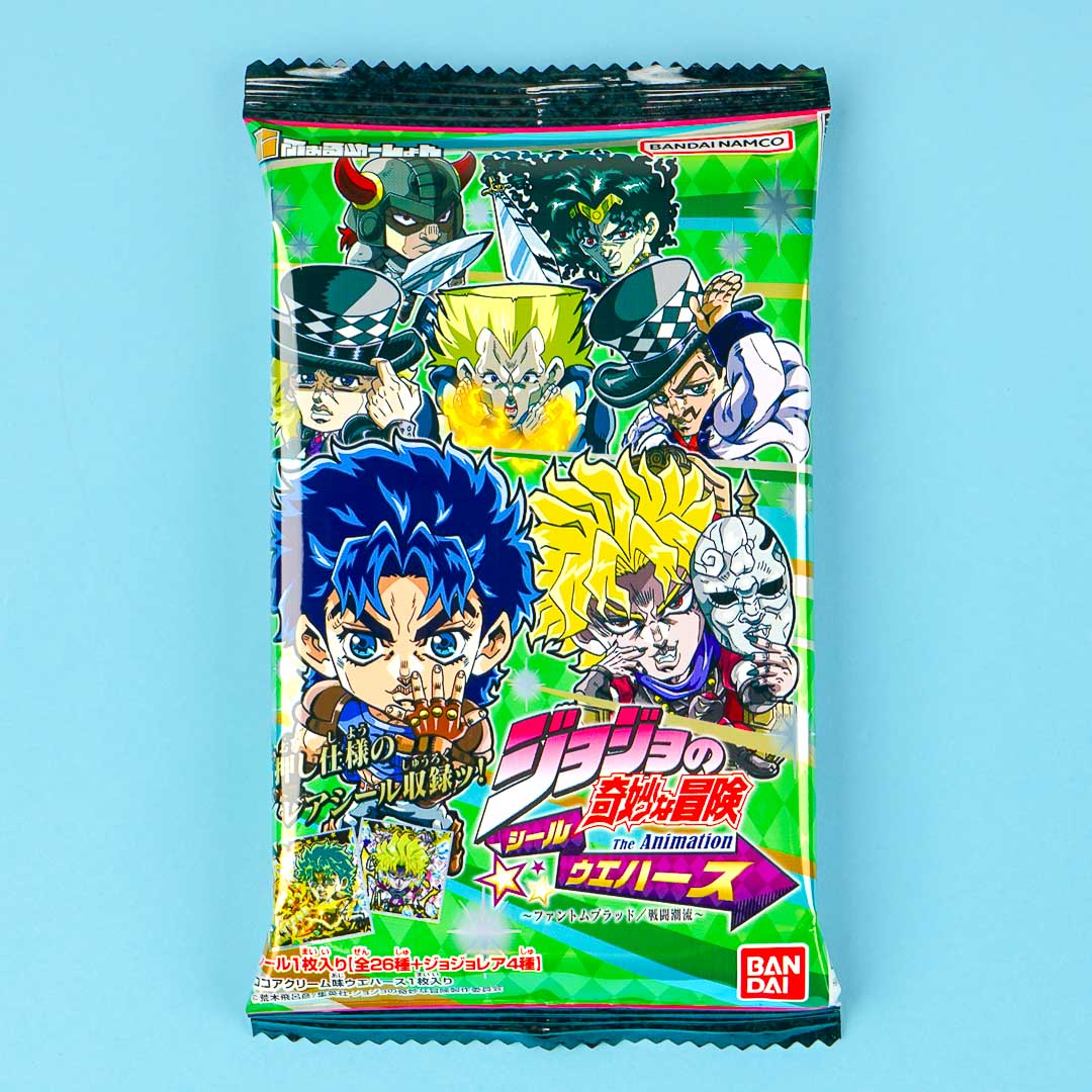 JoJo's Bizarre Adventure Phantom Blood Wafer & Seal Sticker