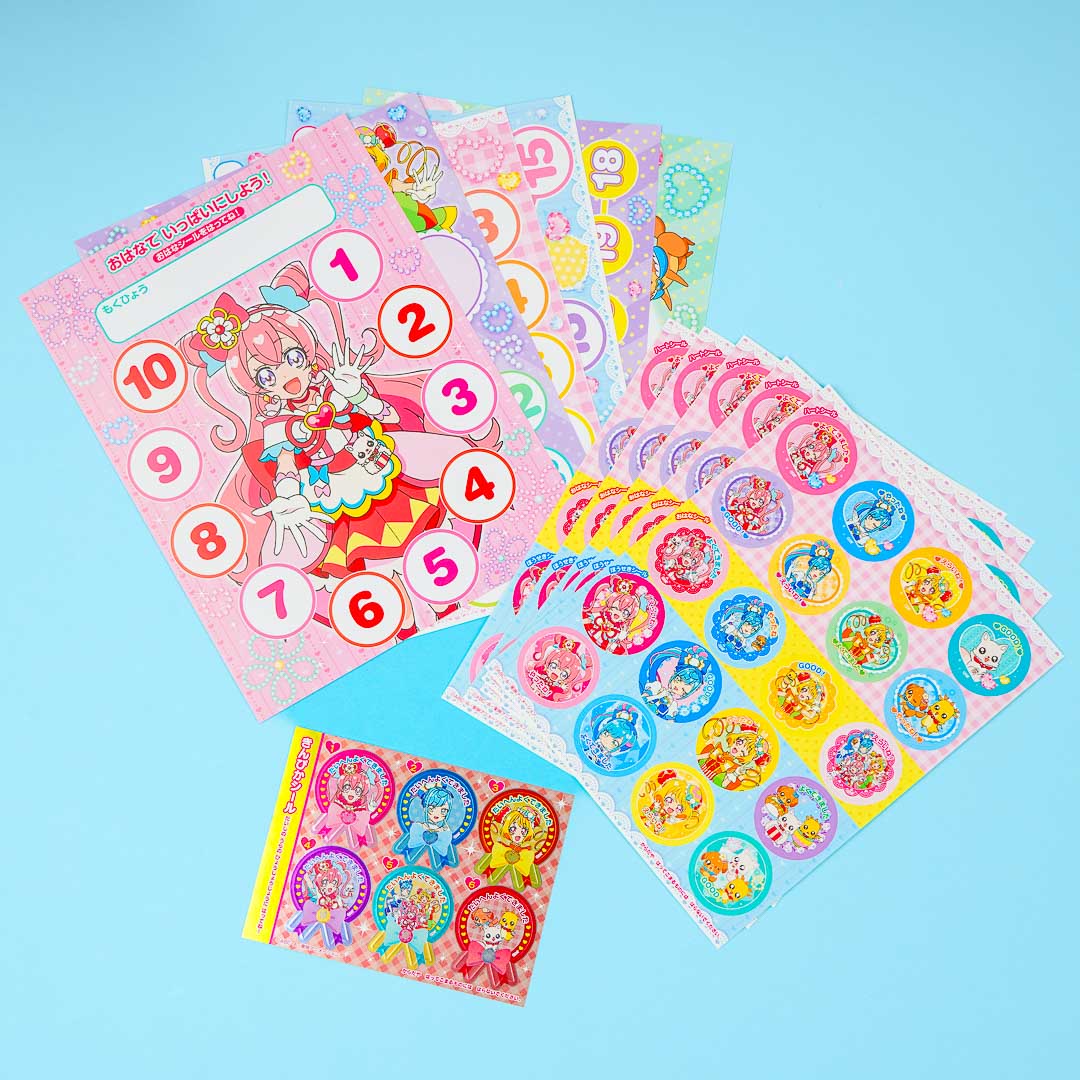 Delicious Party Pretty Cure Well Done Sticker Set