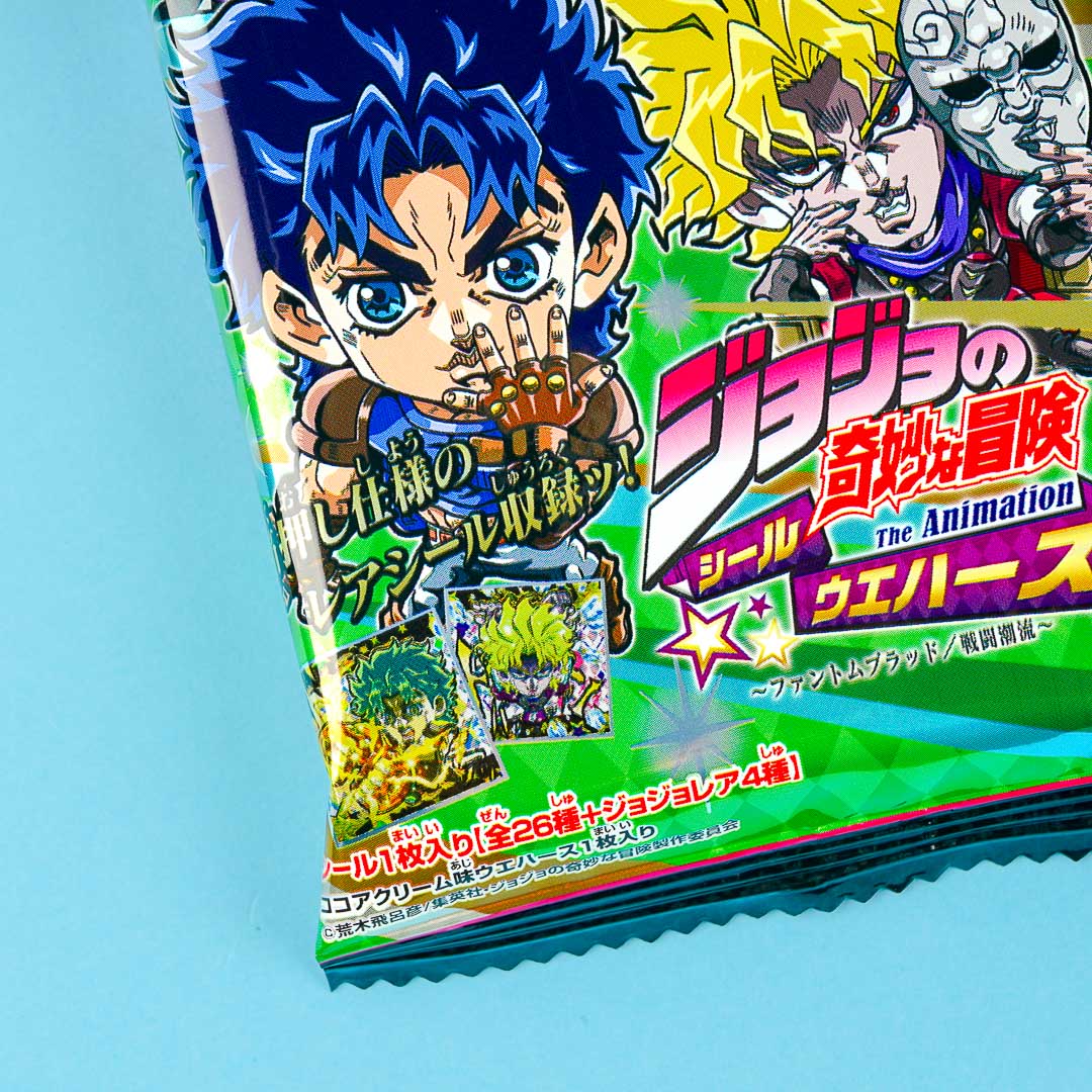 JoJo's Bizarre Adventure Phantom Blood Wafer & Seal Sticker