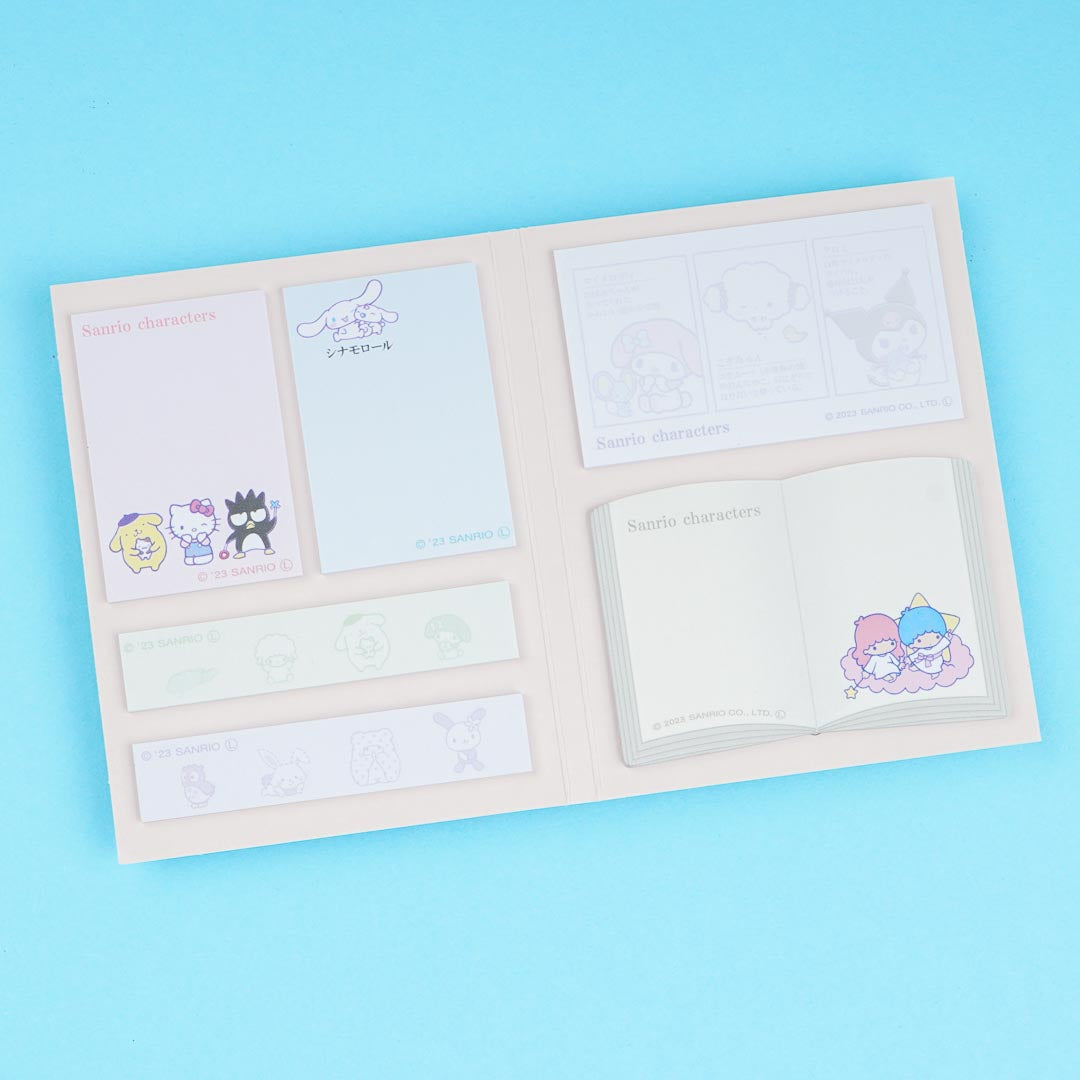 Sanrio Characters Picture Book-Style Sticky Notes