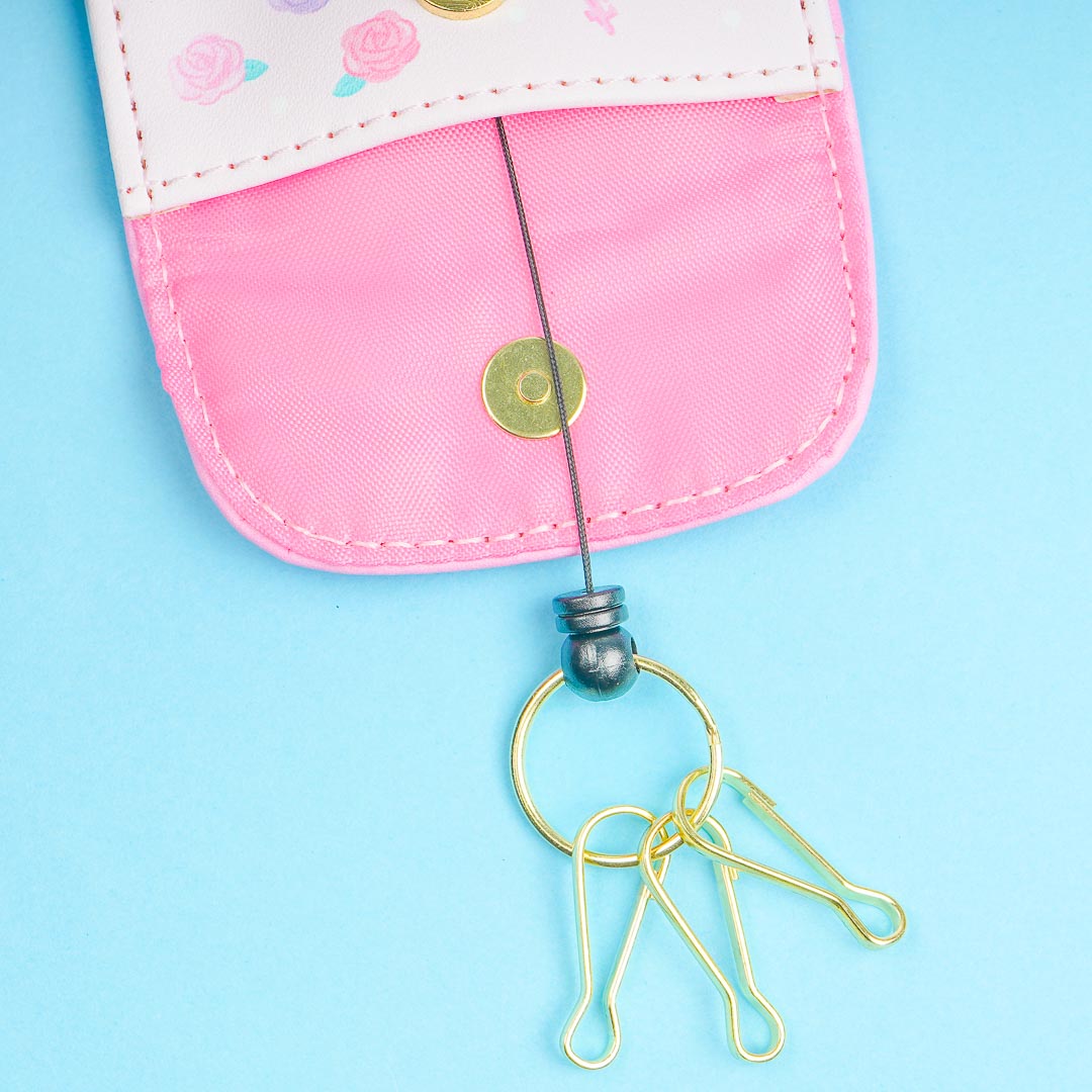 My Melody Roses Key Case