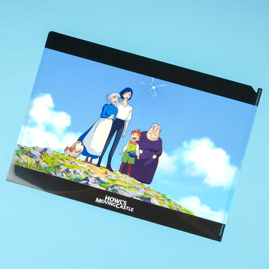 Howl's Moving Castle Clear Sky A4 File Folder