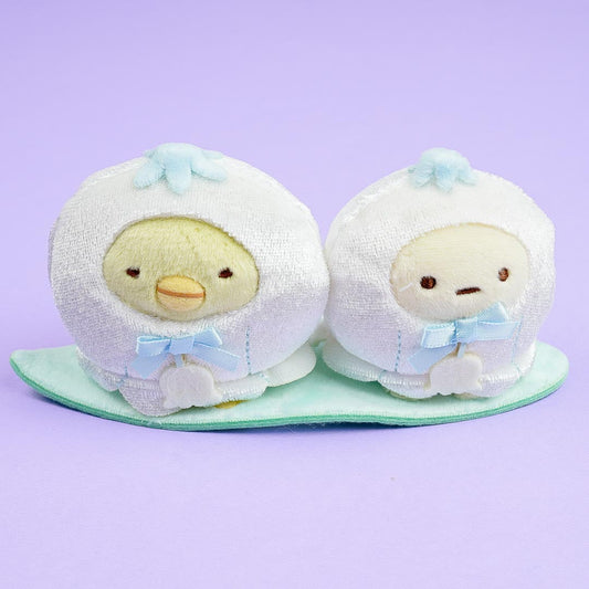 Sumikko Gurashi Flower Plushie Set - Penguin? & Tapioca / Mini