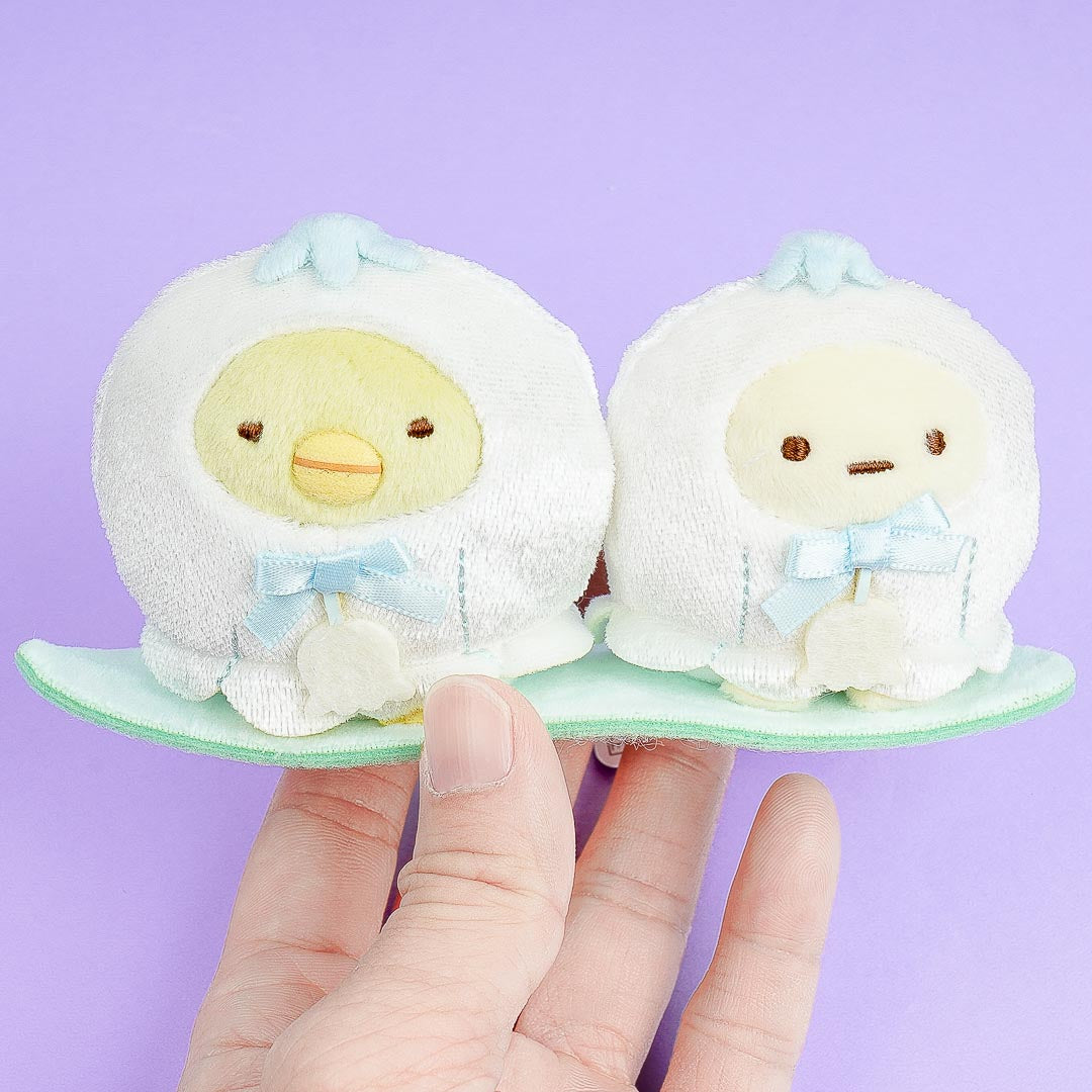 Sumikko Gurashi Flower Plushie Set - Penguin? & Tapioca / Mini