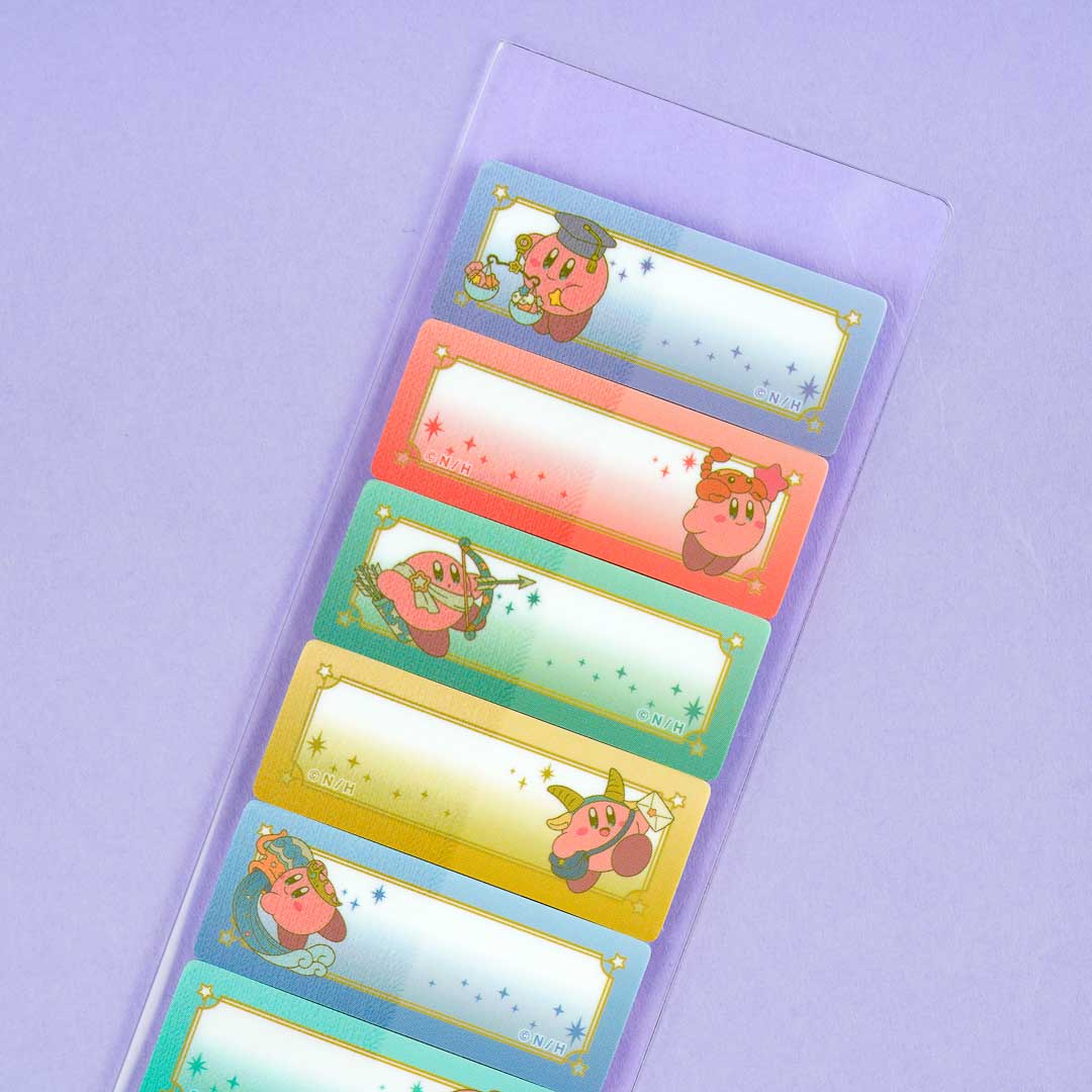 Kirby Horoscope Transparent Schedule Sticky Notes