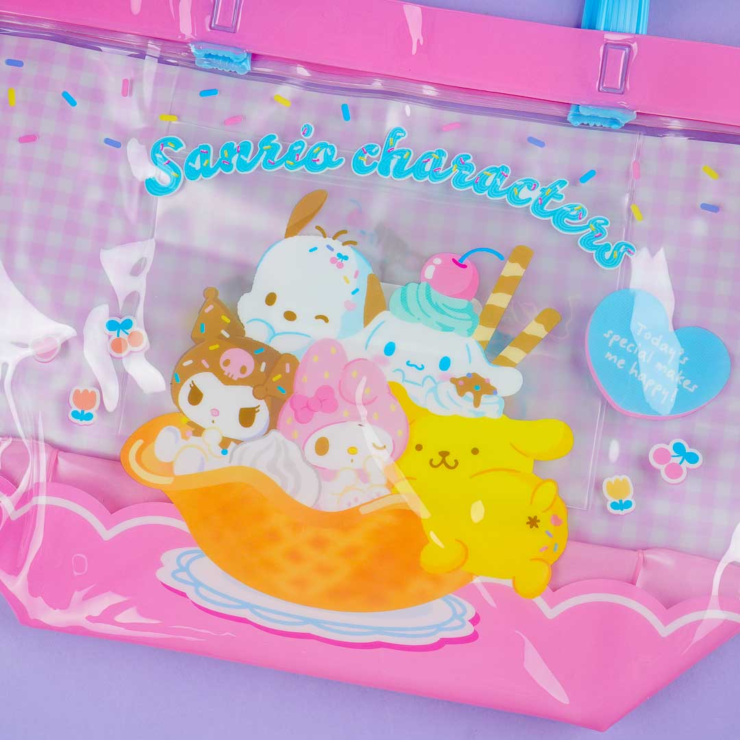 Sanrio Characters Ice Cream Fun Vinyl Pool Bag