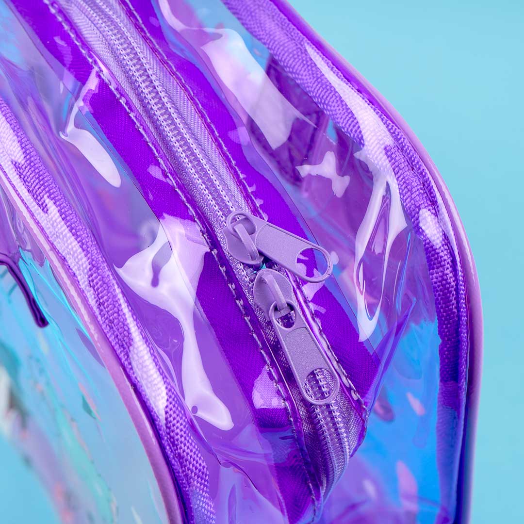 Kuromi Ice Cream Dream Clear Vinyl Boston Bag