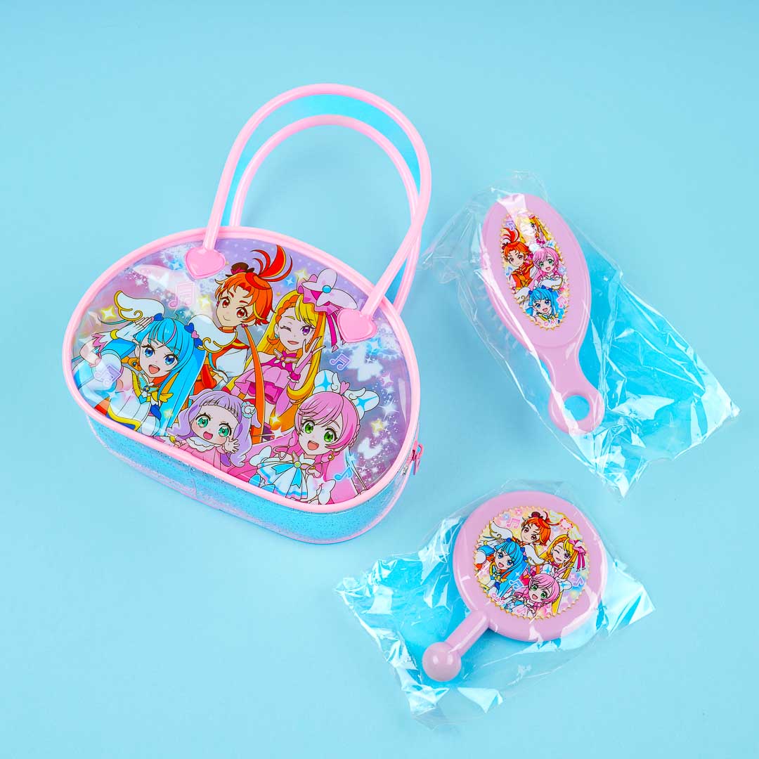 Soaring Sky! Pretty Cure Mirror & Hairbrush Set