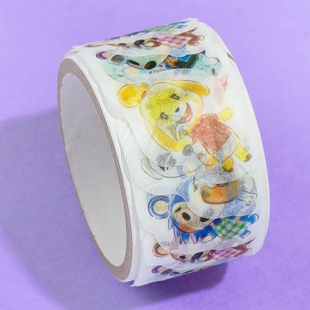 Animal Crossing Die-Cut Masking Tape