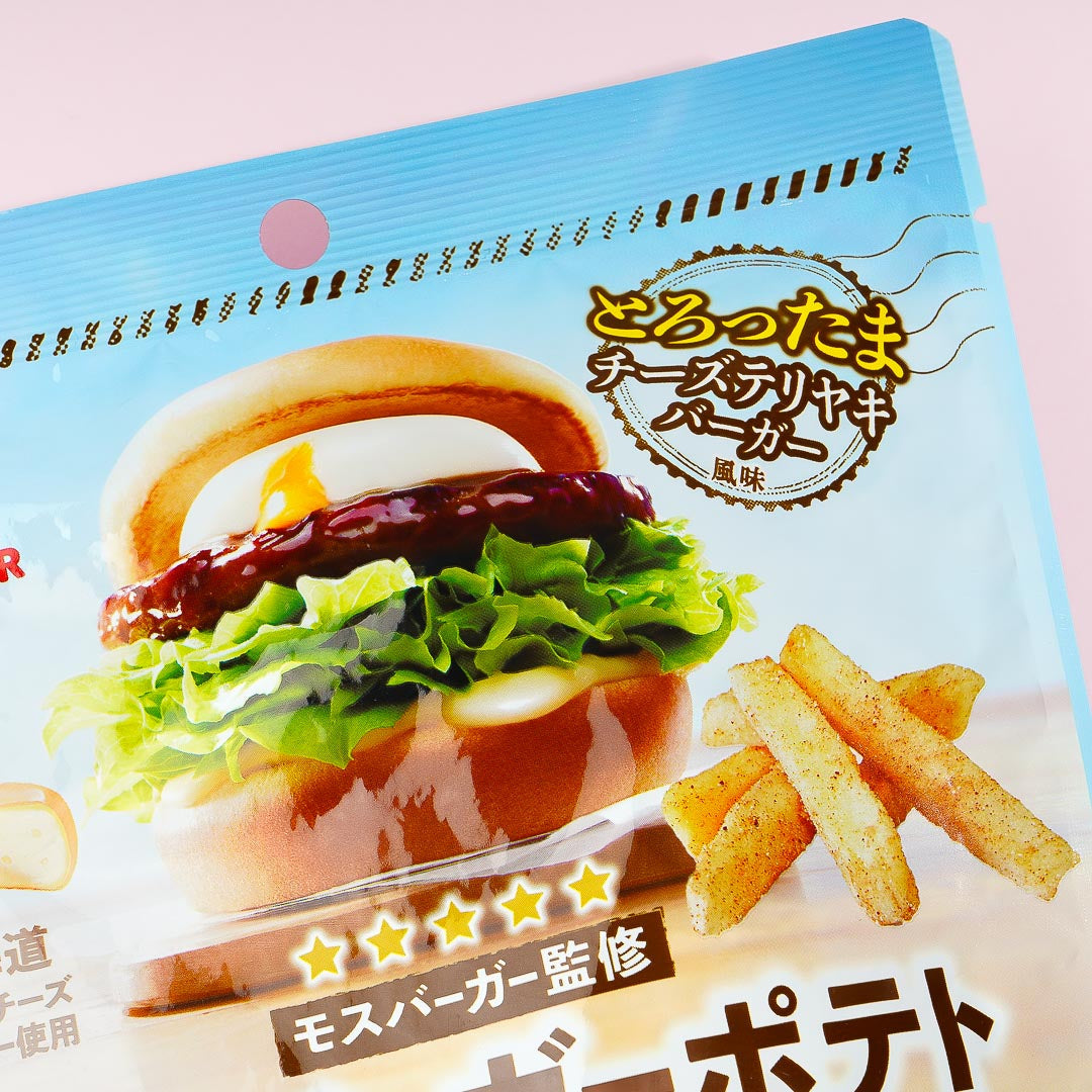 Mos Burger Potato Sticks Snack - Torottama Cheese Teriyaki Burger