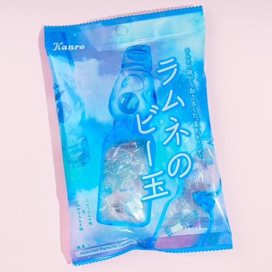 Kanro Ramune Candy - Menthol & Grapes