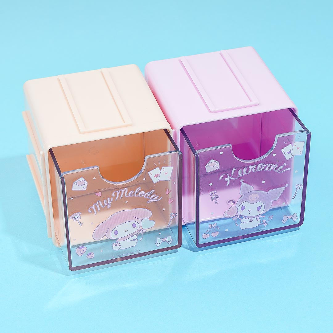 Kuromi & My Melody Connecting Cube Drawers Set - 2 pcs