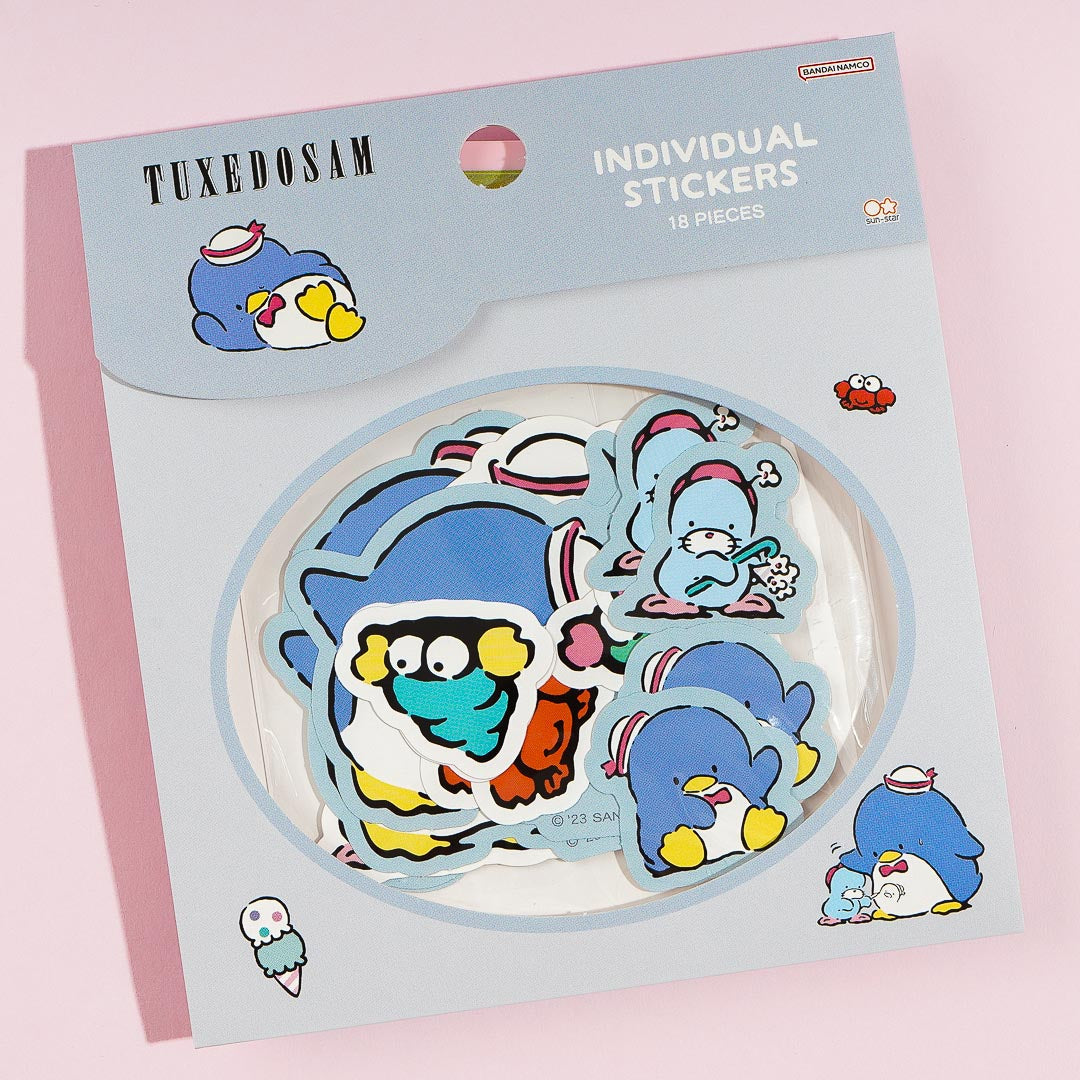 Tuxedosam Retro Sticker Flakes