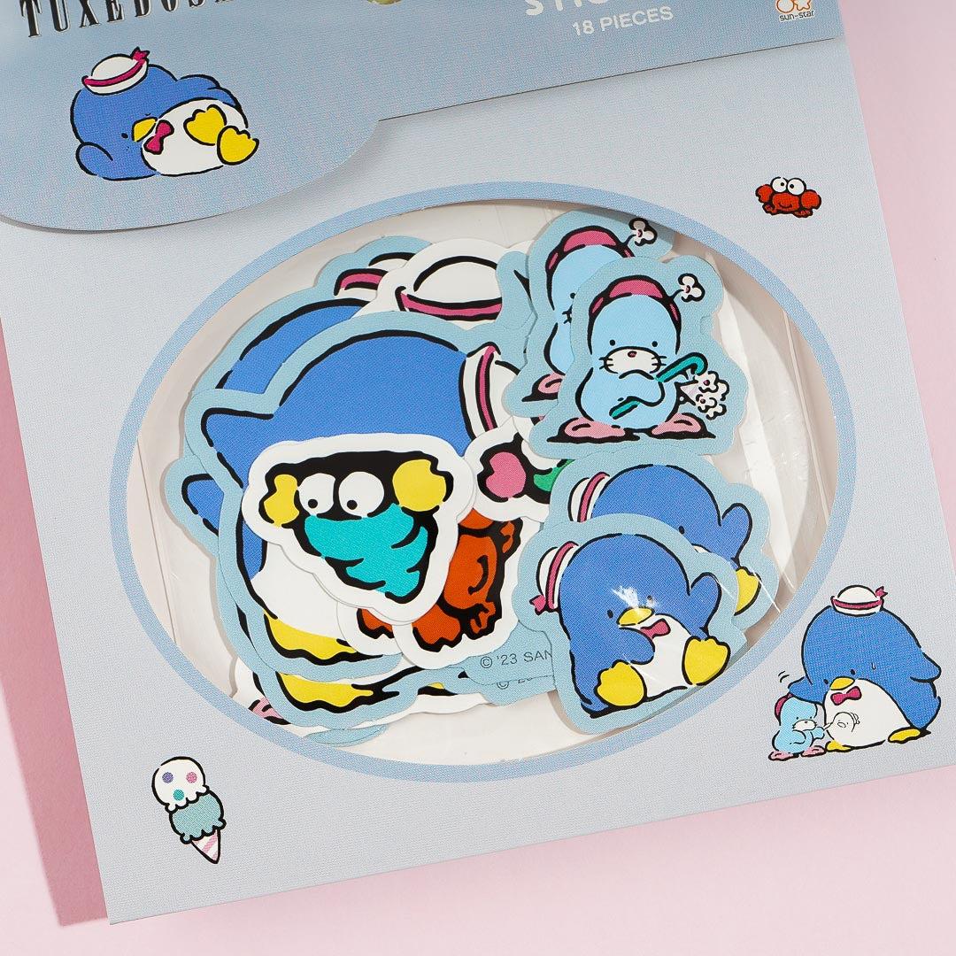Tuxedosam Retro Sticker Flakes