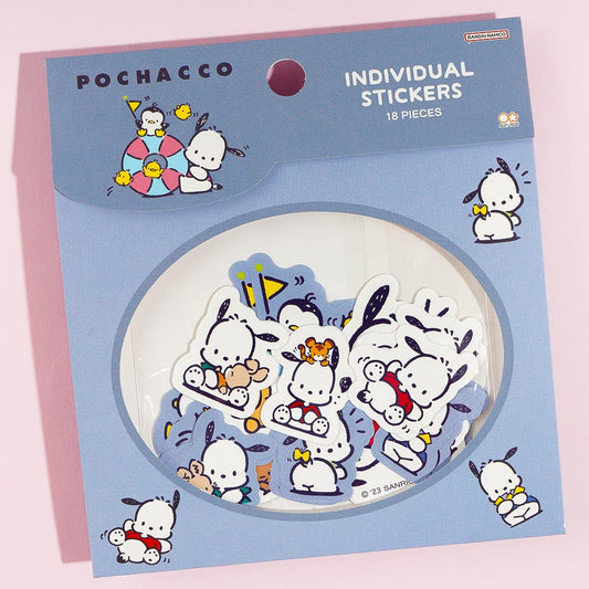 Pochacco Retro Sticker Flakes
