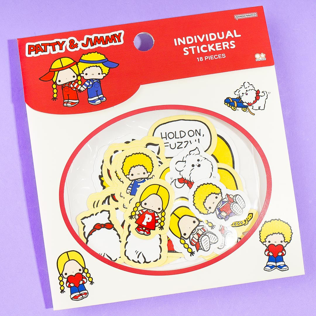 Patty & Jimmy Retro Sticker Flakes