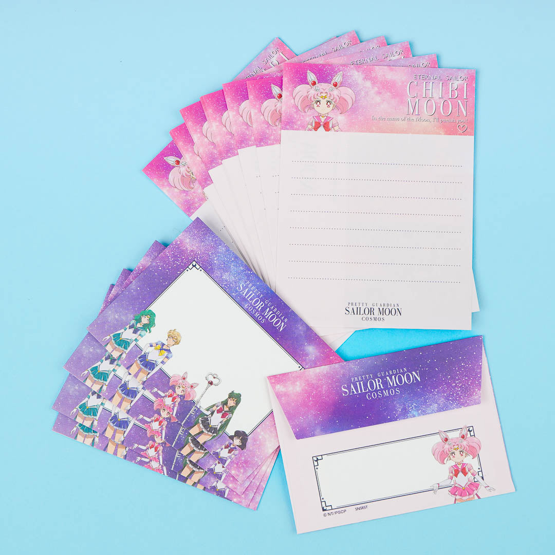 Sailor Moon Mini Letter Set - Outer Sailor Guardians